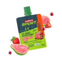 Andros sport - Gel Antioxydant 40g - Gel Goût Fraise Cranberry Goyave - Fitadium