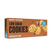 Body Attack Nutrition - Low Sugar Cookies 115g - Aliment Goût Chocolat Pépites - Fitadium