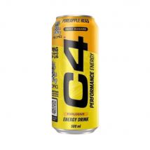 Cellucor - C4 Energy Drink 500ml - Liquide Goût Pineapple Head - Fitadium
