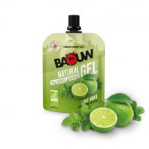 Baouw - Gel Énergétique Naturel Bio 85g - Aliment Goût Citron vert menthe - Fitadium
