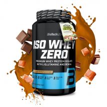Biotech USA - Iso Whey Zero 908g - Poudre Goût Caramel Salé - Fitadium