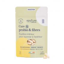 Epycure - Probiotiques et enzymes Cure Probio & Fibres 60 Caps - Fitadium