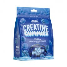 Applied Nutrition - Creatine Gummies 80 Gummies - Gomme Goût Blue Raspberry - Fitadium