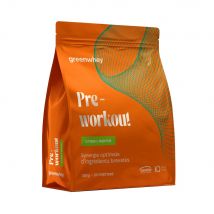 Greenwhey - Pre-workout 300gr - Poudre Goût Citron Menthe - Fitadium