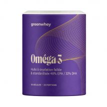 Greenwhey - Acides gras essentiels Oméga 3 Epax 90caps - Fitadium