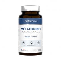Nutraclear - Sommeil Mélatonine + 60 Gélules - Fitadium