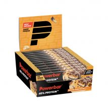 PowerBar - Protein Bar 40% + Crisps 12x40g - Aliment Goût Peanuts Butter Caramel - Fitadium