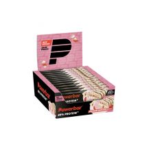 Barra De Proteínas 40% + Batatas Fritas De Pacote (12x40g) Chocolate Branco Morango - Barras Proteicas