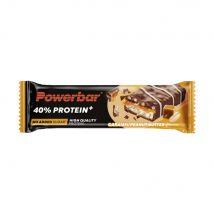 PowerBar - Protein Bar 40% + Crisps 40g - Aliment Goût Peanuts Butter Caramel - Fitadium