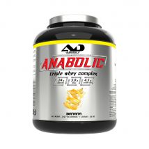 Addict Sport Nutrition - Anabolic Triple Whey Complex 2kg - Poudre Goût Banane - Fitadium