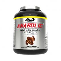 Addict Sport Nutrition - Anabolic Triple Whey Complex 2kg - Poudre Goût Cookies & Cream - Fitadium
