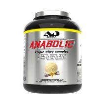 Addict Sport Nutrition - Anabolic Triple Whey Complex 2kg - Poudre Goût Vanille - Fitadium