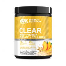 Optimum Nutrition - Clear Whey Protein Isolate + Collagen 240g - Poudre Goût Summer ice tea - Fitadium