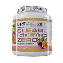 Lifepro - Clear 100% Isolate Zero 800g - Poudre Goût Maracuya - Fitadium