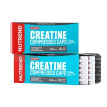 Nutrend - Compléments alimentaires Creatine Compressed Caps 120 Caps - Fitadium