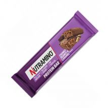 Nutramino - Protein Bar 55g - Aliment Goût Chocolate Caramel Peanut - Fitadium