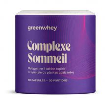 Greenwhey - Sommeil Complexe Sommeil 60 Capsules - Fitadium