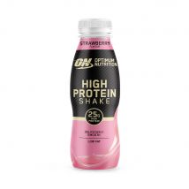 Optimum Nutrition - Protein Shake 330ml - Liquide Goût Fraise - Fitadium