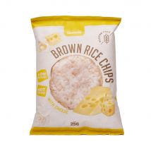 Quamtrax - Brown Rice Chips 25g - Aliment Goût Cheese - Fitadium