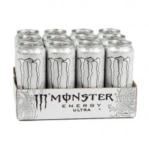 Monster Energy - Monster Energy Ultra 12x500ml - Liquide Goût Agrumes - Fitadium