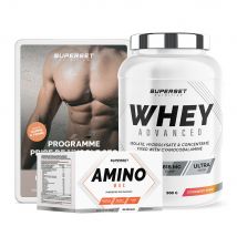 Programme Prise De Muscle Sec - Debutant - list: Poudre|Gélule - Superset Nutrition - Fitadium