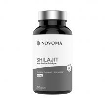 Novoma - Multiminéraux Shilajit 60caps - Fitadium