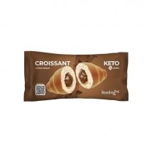 Feeling OK - Gâteaux protéinés Croissant Fourré Choco Protéiné 50g - Fitadium