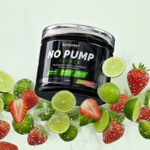 No Pump Ripped 420g - Poudre Goût Strawberry lime - Superset Nutrition - Fitadium