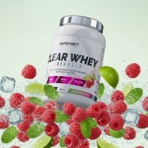 100% Clear Whey Advanced 900g - Poudre Goût Raspberry Mojito - Superset Nutrition - Fitadium
