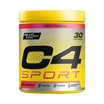 Cellucor - C4 Sport 288g - Poudre Goût Fruit Punch - Fitadium