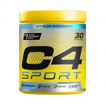 Cellucor - C4 Sport 288g - Poudre Goût Blue Raspberry - Fitadium