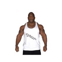 Vintage T-back - Weiß S - Herren Tank Tops