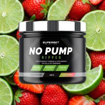 No Pump Ripped 420g - Poudre Goût Strawberry lime - Superset Nutrition - Fitadium