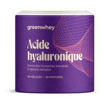 Greenwhey - Beauté du corps Acide Hyaluronique 60 Capsules - Fitadium