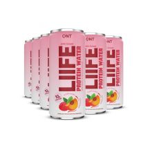 Liife Eiwitwater (12x330ml) Framboise Et Pêche - Eiwitdranken