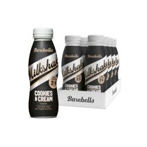 Embalagem De Barebells Milkshake (8x330 Ml) Biscoitos E Creme - Bebidas Proteicas