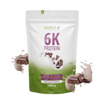 Nutri+ - Vegan 6k Protein Powder 1000g - Poudre Goût Chocolat - Fitadium