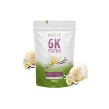 Vegan 6k Proteinpulver (1000g) Vanilla Cream - Pflanzliche Proteine