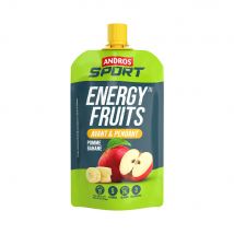 Andros sport - Energy Fruits 114g - Aliment Goût Banane - Pomme - Fitadium