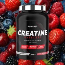 Creatine Hardcore 1,5kg - Poudre Goût Red explosion - Superset Nutrition - Fitadium