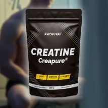 Creatine Monohydrate Creapure 500g - Poudre - Superset Nutrition - Fitadium