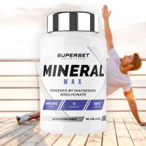 Mineral Max 90 Caps - Gélule - Superset Nutrition - Fitadium