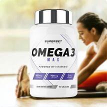 Omega 3 Max 90 Caps - Gélule - Superset Nutrition - Fitadium