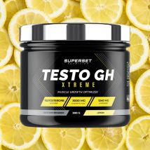 Testo Gh Xtreme 300g - Poudre Goût Citron - Superset Nutrition - Fitadium