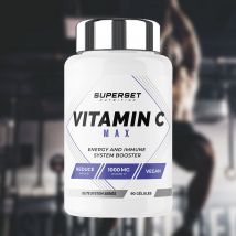 Vitamin C Max 90 Caps - Gélule - Superset Nutrition - Fitadium