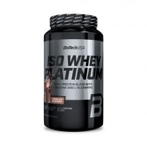 Biotech USA - Iso Whey Platinum 908g - Poudre Goût Chocolat - Fitadium
