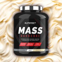 Mass Hardcore 2,25kg - Poudre Goût Vanille Crémeuse - Superset Nutrition - Fitadium
