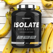 Zero Isolate Advanced 1,8kg - Poudre Goût Banana Split - Superset Nutrition - Fitadium