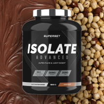 Zero Isolate Advanced 1,8kg - Poudre Goût Nutella - Superset Nutrition - Fitadium