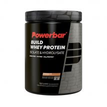 PowerBar - Build Whey Protein Isolate & Hydrolysate 550g - Poudre Goût Chocolat - Fitadium